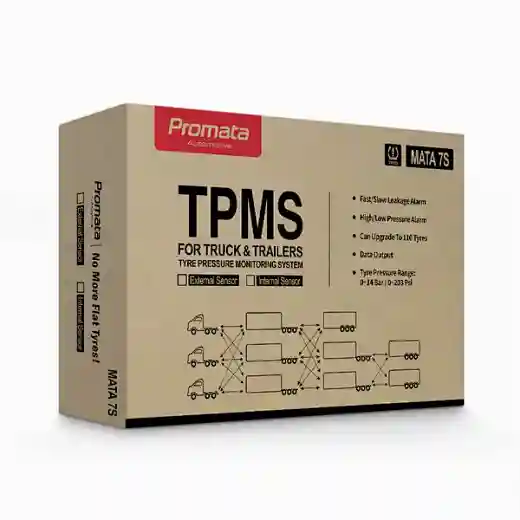 Mata7SE Promata Truck TPMS color box