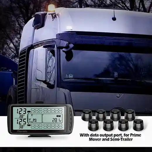 Mata 7E TPMS For Truck and a Semi-trailer