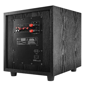 New Products D class 8 inch 100W Active Piano Painting Subwoofer speaker  for home theater