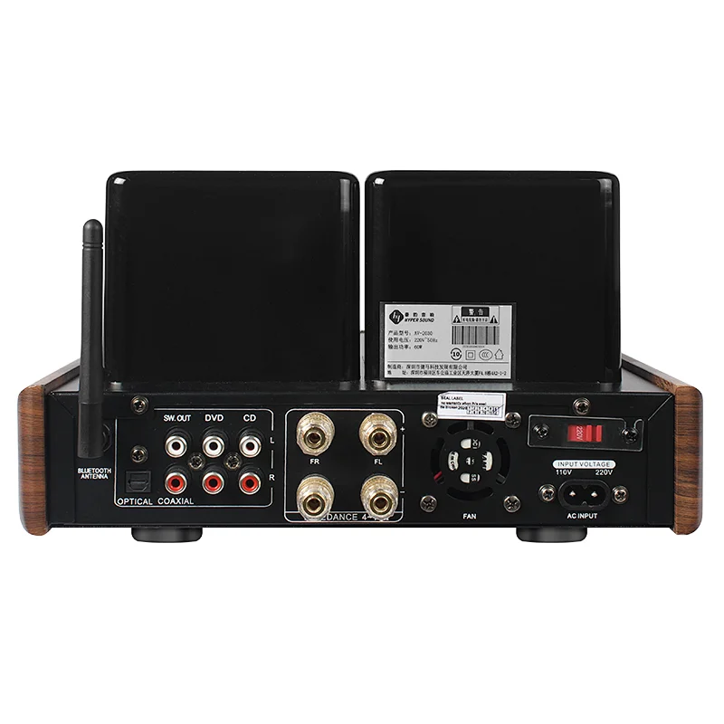 Integrated 60W high power vacuum tube amplifier with blue tooth