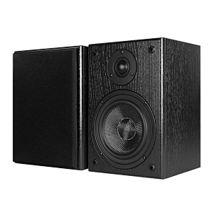 HIFI Passive Wooden Bookshelf Stereo Speaker