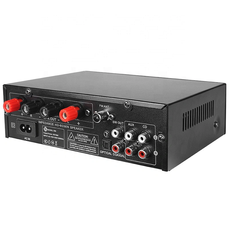 120W stereo mini size HI-FI power amplifier for home audio