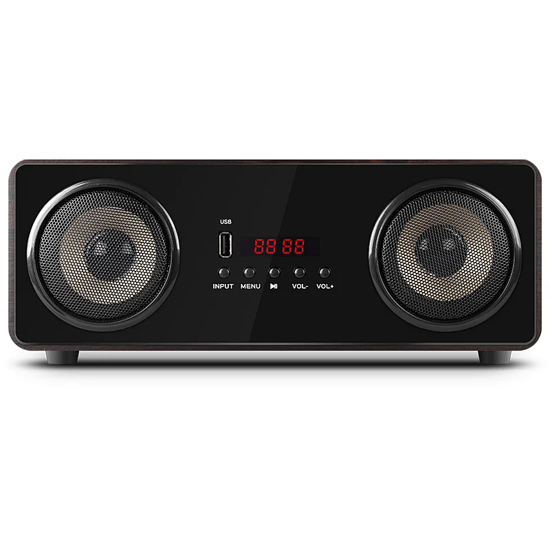 2.1ch Bookshelf Wooden Bluetooth Speaker