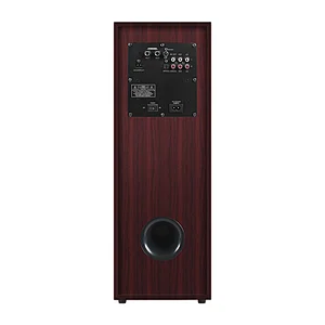 Hifi stereo active wooden speaker
