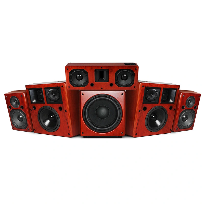 5.1ch Plywood home theatre system with active subwoofer