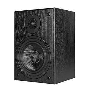 HIFI Passive Wooden Bookshelf Stereo Speaker