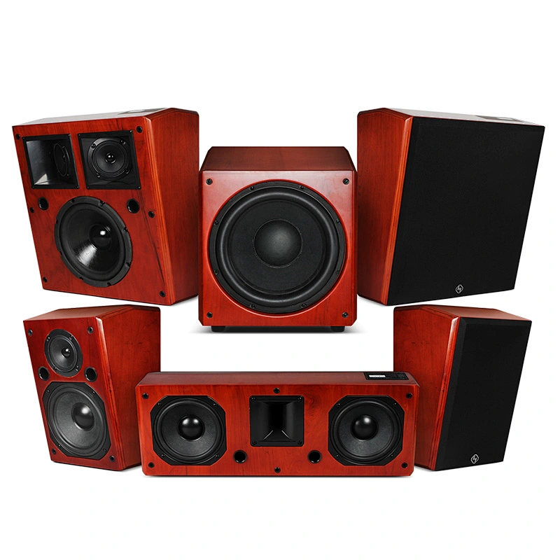 5.1ch Plywood home theatre system with active subwoofer