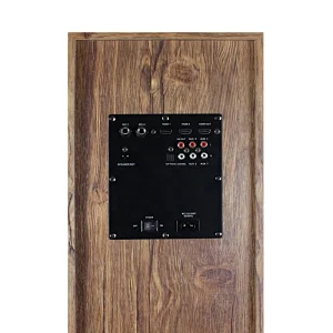 HIFI 200W floor standing Active  wooden speaker for home theater and music
