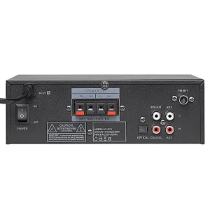 2.1ch AV amplifier D class lightness design