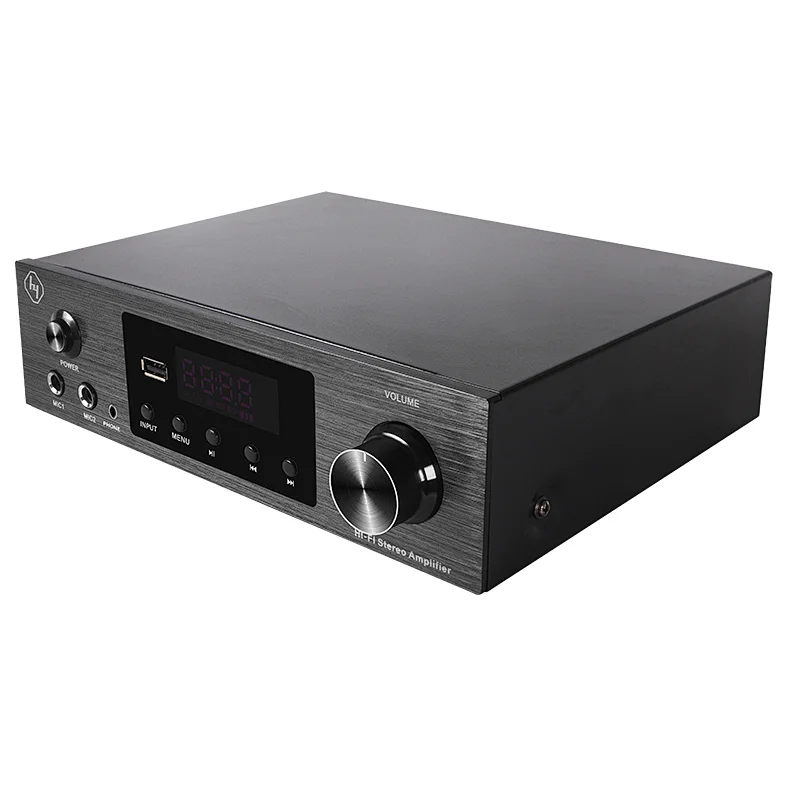 200W Integrated Stereo Digital Amplifier with Karaoke Blue tooth function
