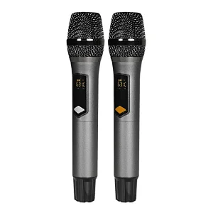 100W 2.1ch desktop Karaoke Wooden Bluetooth Speaker soundbar with built in wireless microphone