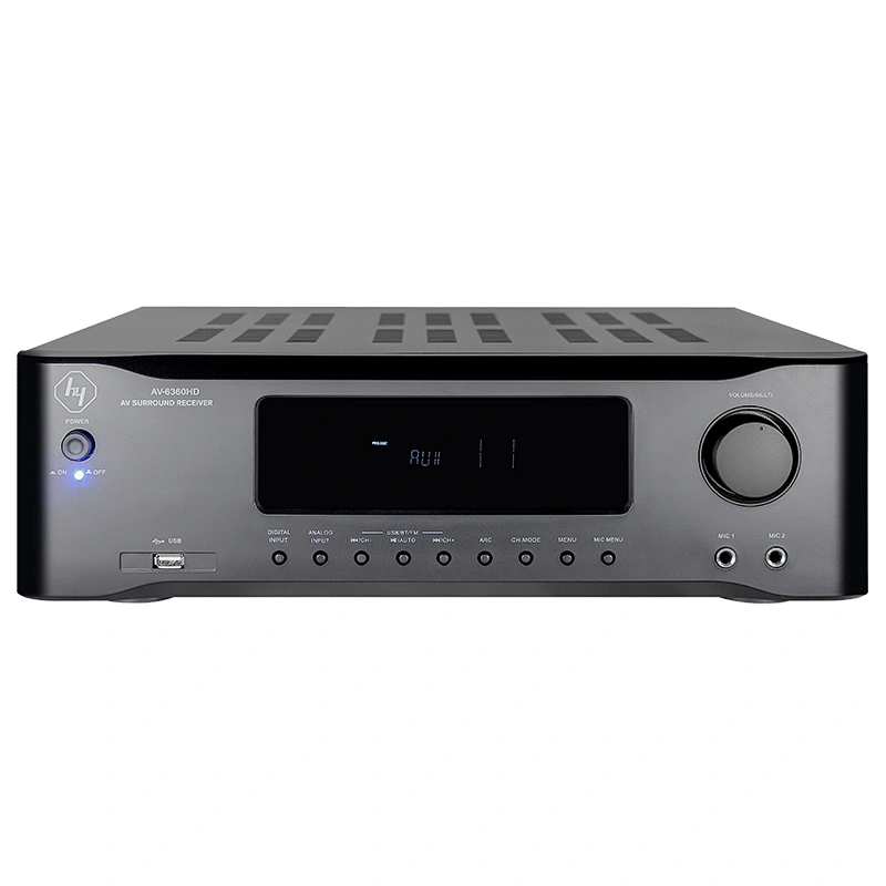 5.1 Channel Powerful surround sound AV Amplifier for home theater