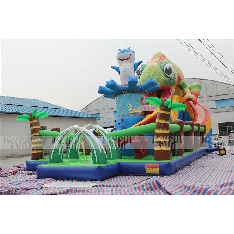 Amusement Park Playground Used Commercial Large Inflatable Playground ...