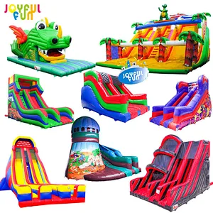 Factory Price Customized Commercial Grade Outdoor Adults Inflatable Dry Slide