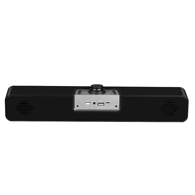 豪韵（HYPER SOUND） 蓝牙音箱家用桌面时钟多媒体USB插卡迷你音响 黑色 蓝牙时钟版