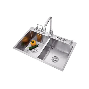 european wash sanitary basin price kitchen cabinets sinks stainless steel double bowl handmade
