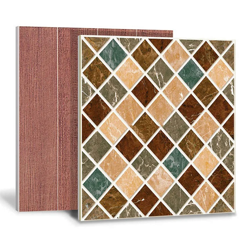 800x800 600 60x60CM 600*600 Hallway Wooden 1 Centimeter Matt Exterior Rustic China Porcelain Color Wall Floor Tiles Ceramics