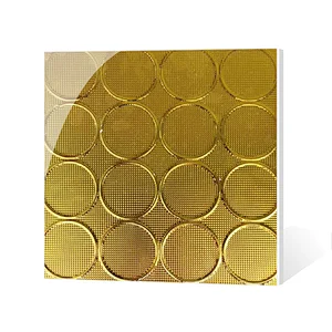 Calacatta Gold Marble Full Body 30x30 300x300 Large Glaze Polished Ceramic Porcelain Floor Tiles 3D