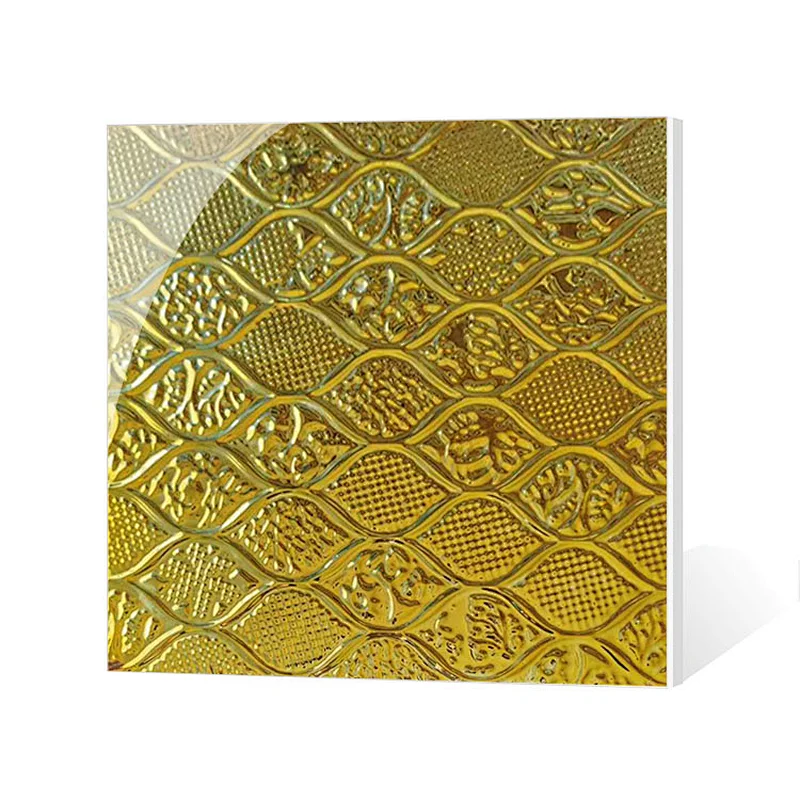 Calacatta Gold Marble Full Body 30x30 300x300 Large Glaze Polished Ceramic Porcelain Floor Tiles 3D