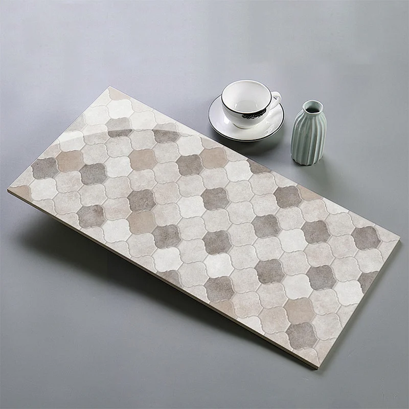 Good Quality Wuxi 250x400 30x60 Decorative Geometric Ceramic Wall Floor Tile Manufacturing Plant