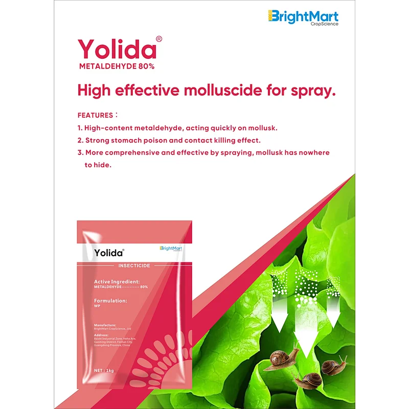 Yolida | Metaldehyde 80% WP