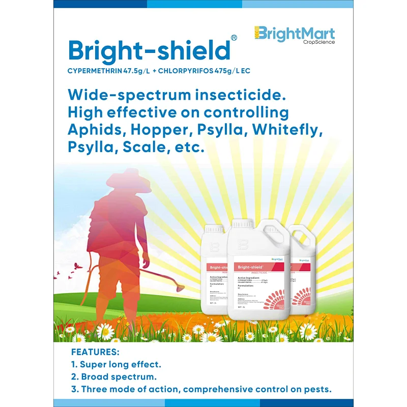 Cypermethrin + Chlorpyrifos Insecticide | Wide-spectrum insecticide. High effective on controlling Aphids, Hopper, Psylla, Whitefly, Scale