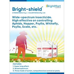 Cypermethrin + Chlorpyrifos Insecticide | Wide-spectrum insecticide. High effective on controlling Aphids, Hopper, Psylla, Whitefly, Scale