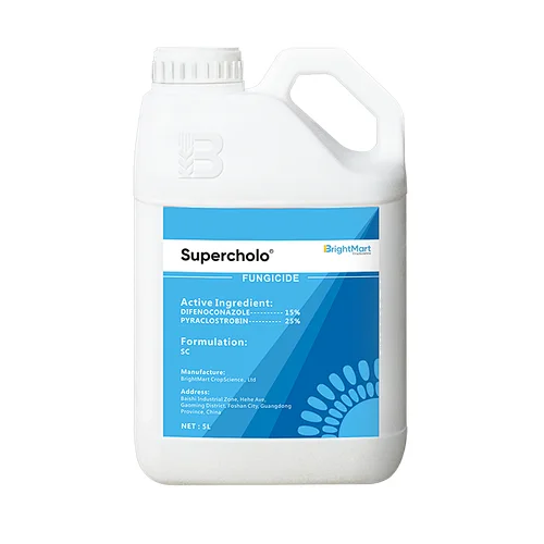 Difenoconazole + Pyraclostrobin Fungicide | Wide-spectrum Super conductivity and penetration ability gives a complete protection and helps growth of plants.