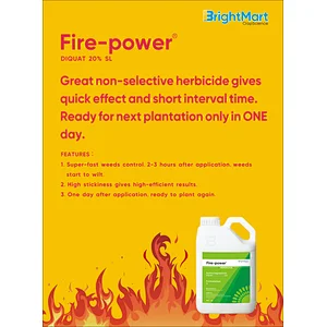 Diquat Herbicide | Great non-selective herbicide gives quick effect and short interval time