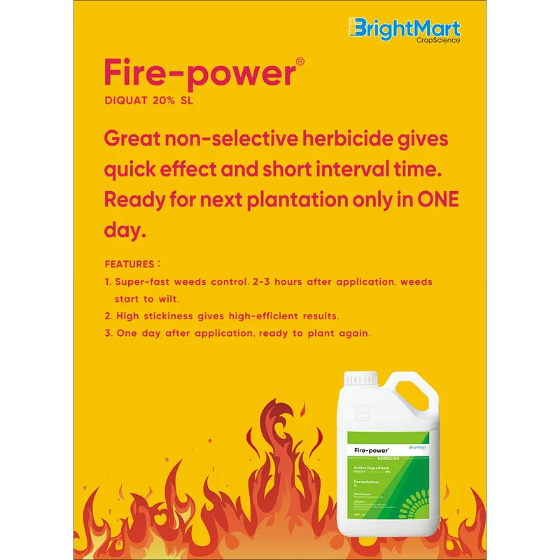 Diquat Herbicide | Great non-selective herbicide gives quick effect and short interval time