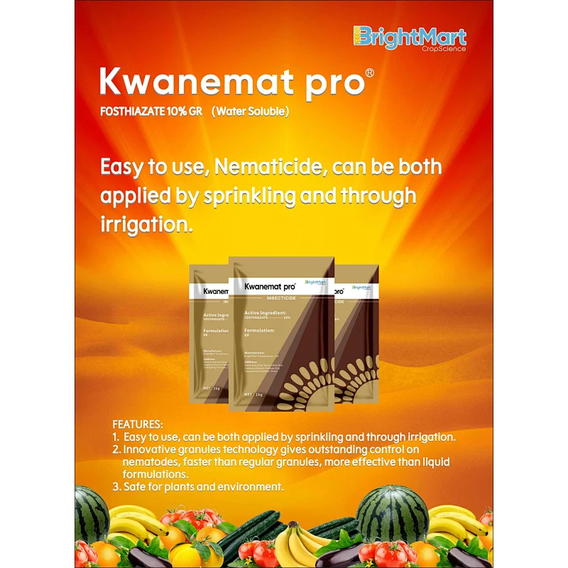 Fosthiazate Nematicide | Easy to use, can be both applied by sprinkling and through irrigation