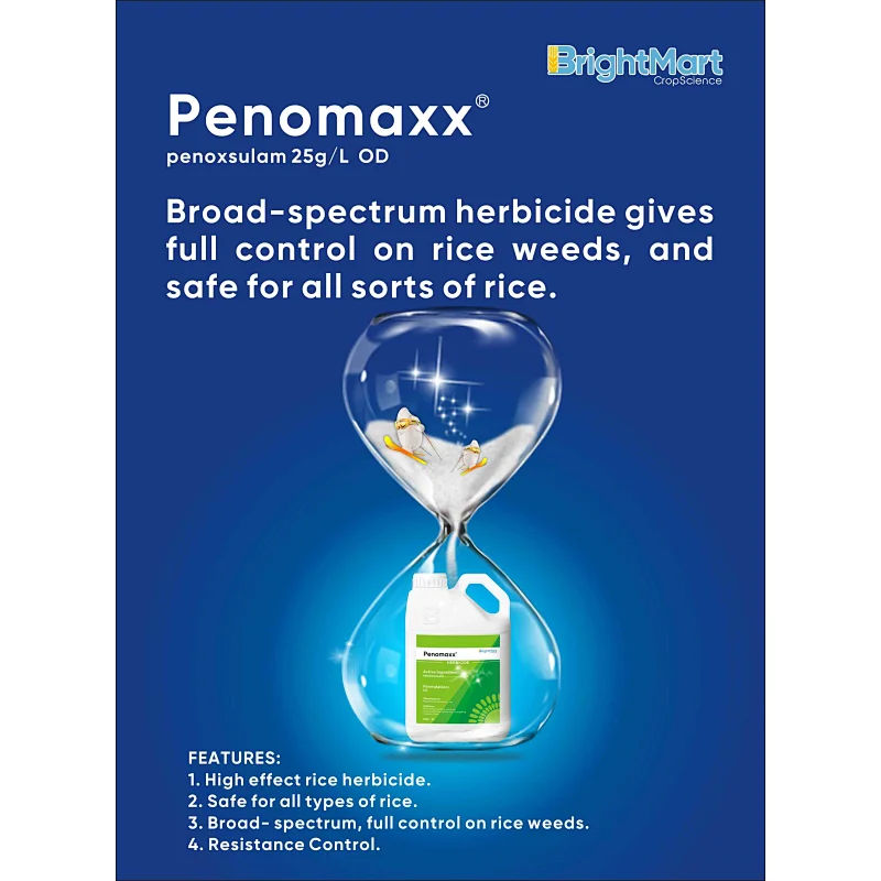 Penoxsulam Herbicide | Broad-spectrum herbicide gives full control on rice weeds, and safe for all sorts of rice.