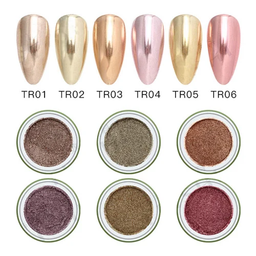 Mirror Titanium Nail Powder