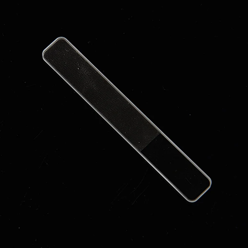 2019 wholesale file nail glass with case small nano shiner glass nail file