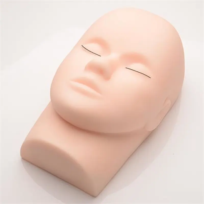 Arafting Eyelashes Silicone Head Model