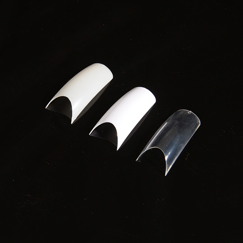 U Carved Nail Tips