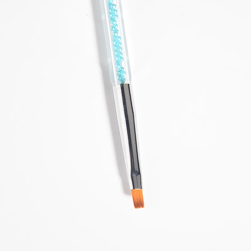 2020 Plastic Nail Brush 5 Pcs Set Novel Shape Handle Nylon Nail Art Brush
