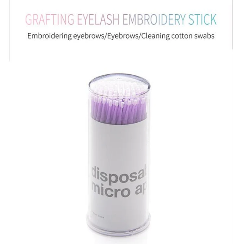 Eyelash Extension Glue Removing Tool/Micro Applicator/Dental Micro brush