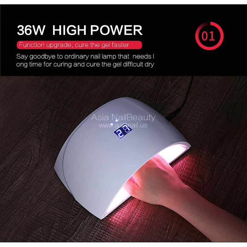 The intelligent best led nail lamp at home 48w uv lamp