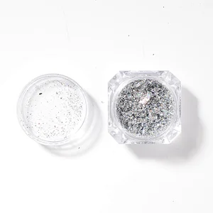 2020 Hot Sell 9 Colors Nail Glitter Powder/magic Mirror Powder Nail Foil Powder
