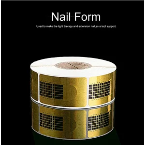 Nail Art French Acrylic UV Gel Tips Extension Builder Nail Form