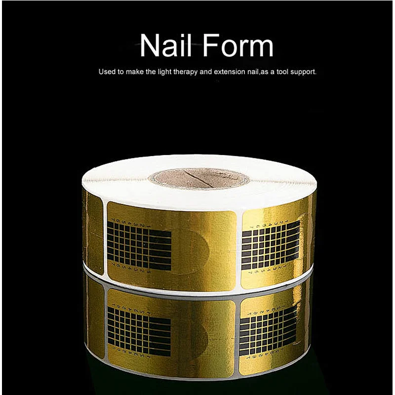 Nail Art French Acrylic UV Gel Tips Extension Builder Nail Form