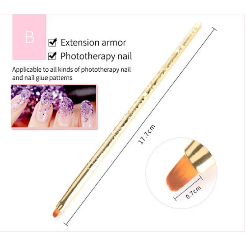 Nail Gel Brush