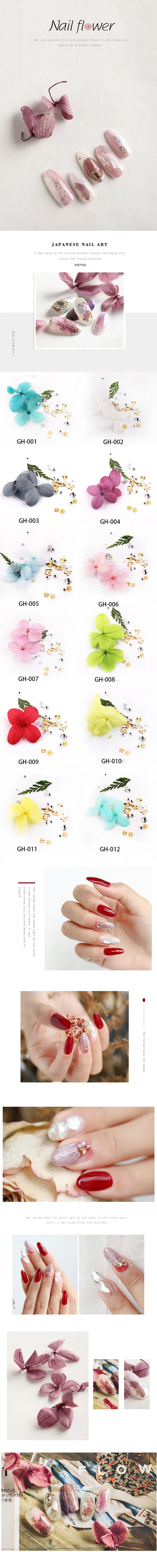 designs high gloss strong adhesive Dried Flower Clear natural dry flower