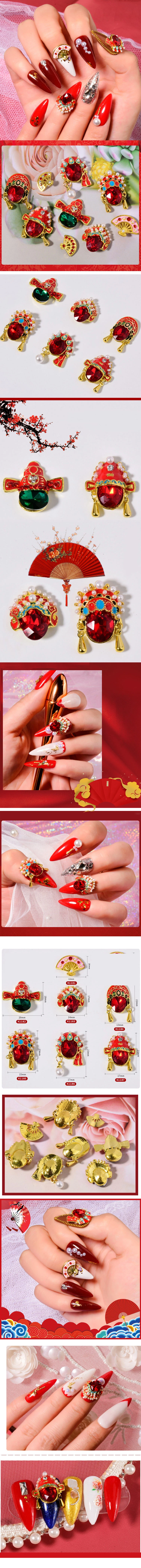 Beauty Personal Care Nail Supplies 3d Crystal Nail Art Decoration Manicure Rhinestones