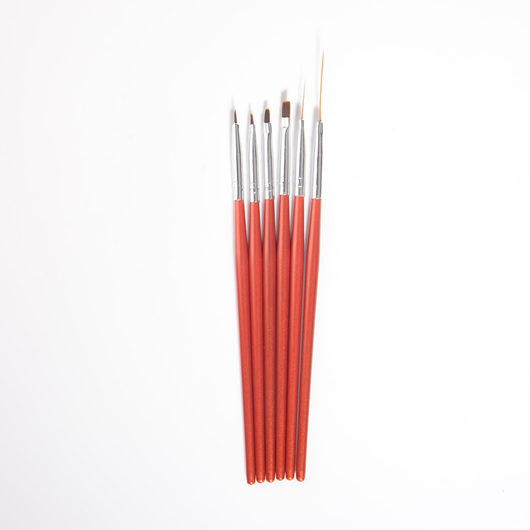 ASIANAIL ASN-MHB19 Nail Art Tools China Acrylic Paint Brush Set