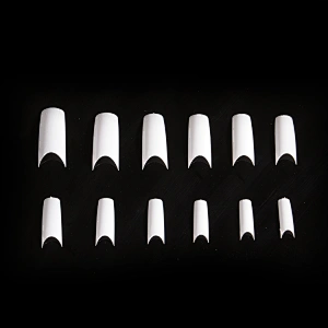 U Carved Nail Tips