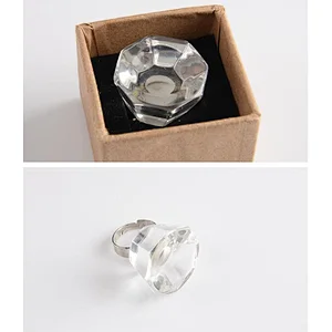 Wholesale Grafting Eyelash Pallet Holder Glue Ring crystal eyelashes glue ring