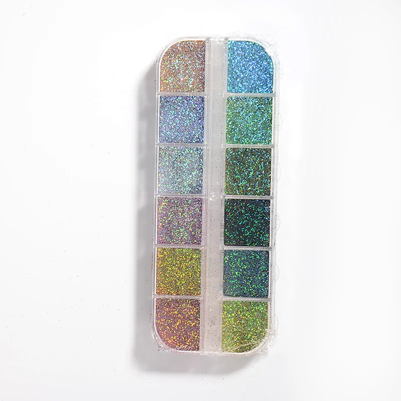 2020 Newest Wholesale Rose Glitter Chrome Mirror pigment nail powder