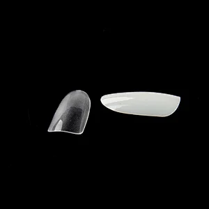 High quality c curve nail tips half cover false full curved best plain nail art tips E of the new nail